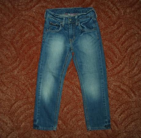 Modré kalhoty rifle džíny h&m, h&m,116