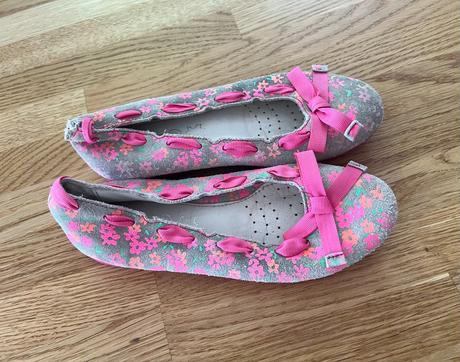 Boty & balerinky  šedo-růžové geox vel. 31, geox,31