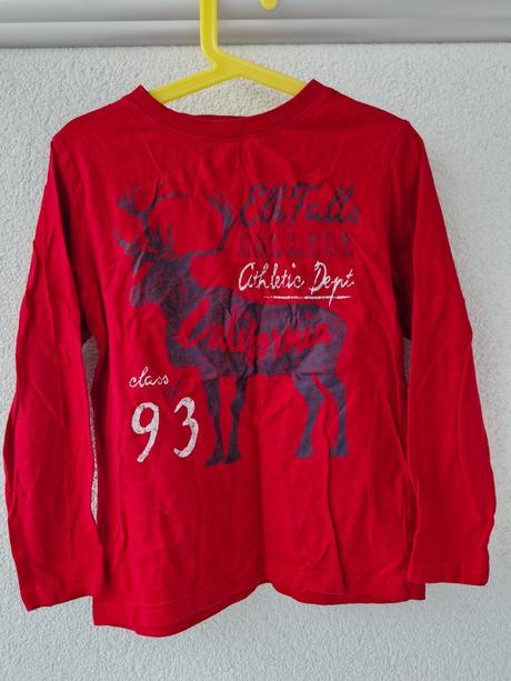 Tričko s dlouhým rukávem, primark,128