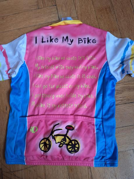 Cyklo tričko dívčí vel. m, m