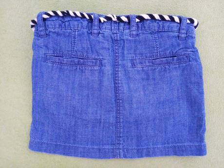 Riflová sukně zn."h&m-l.o.o.g" vel."110", h&m,110