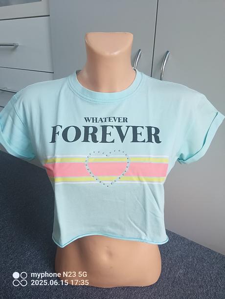 Crop-top zn."girls" vel."134-140", 134