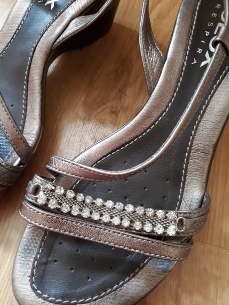 Krásné lehoučké letní boty, sandálky geox respira, geox,38