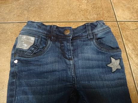 Zateplené džíny palomino, vel. 116, palomino,116