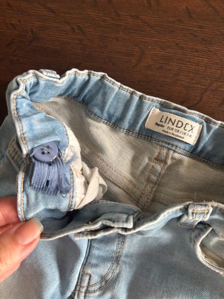 Kraťasy lindex 128 top stav, lindex,128