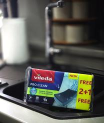 Vileda Pro Clean houbička 2+1 ks