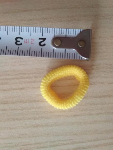 80 ks gumičky do vlasů, ϕ 1,5 cm,