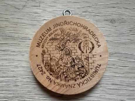 Turistická známka no.2427 muzeum jindřichohradecka,