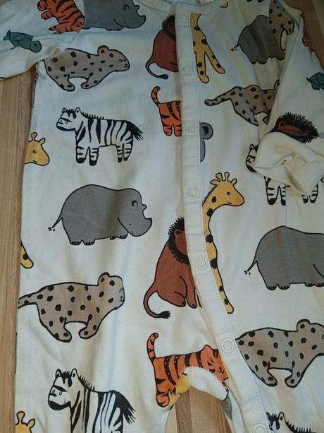 Overal se zvířátky 62 h&m, h&m,62