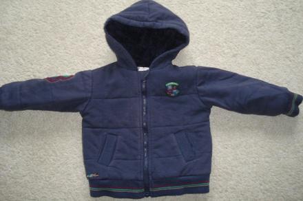 Zateplená mikinka, mamas & papas,86