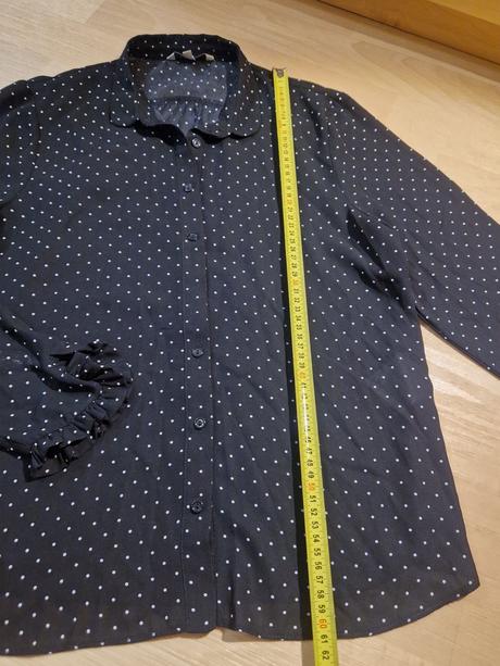 Dámská košile letní puntíky vel.40, 40