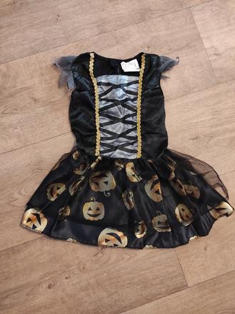 Karnevalový kostým s dýněmi vel. 4/5 let, 