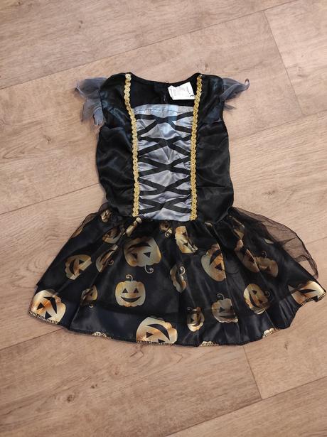 Karnevalový kostým s dýněmi vel. 4/5 let, 