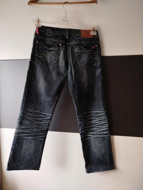 Džíny zn. mk jeans vel.38, 38