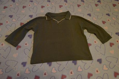 Triko dl.rukáv s límečkem, 110