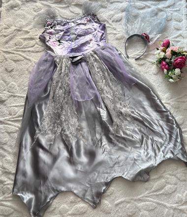 An28/ kostým mrtvá nevěsta- v.9/10 let / zn. f&f, 