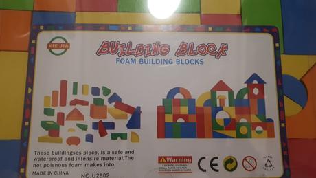 Pěnové kostky, kostičky, pro nejmenší,