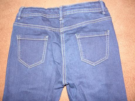 Dívčí rifle / džíny zn. c&a vel.128, c&a,128