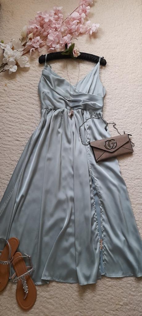 Shein společenské dlouhé šaty, l