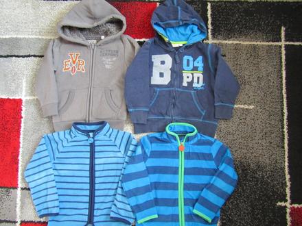 Mikiny pro kluka vel.98/104, tcm,98