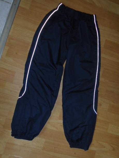 Šusťákové kalhoty šusťáky vel 134/140, 134