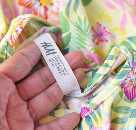 Šaty vel. 98 / 104, h&m,98