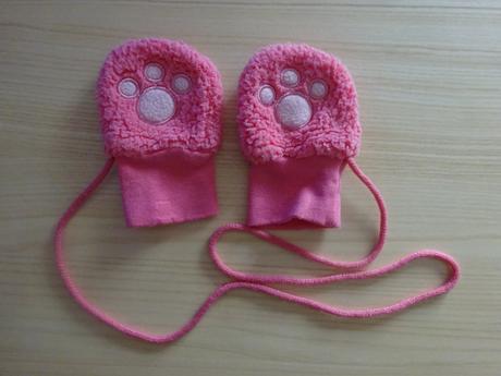 Kojenecké rukavičky jaro/podzim, vel. 0-6m, 68