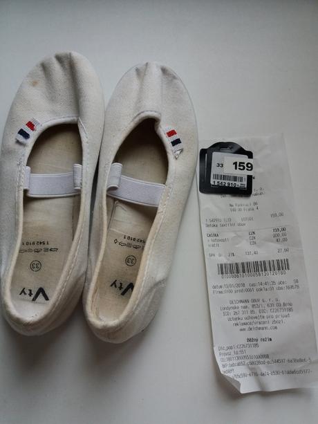 Cvičky jarmilky vel. 33, 33