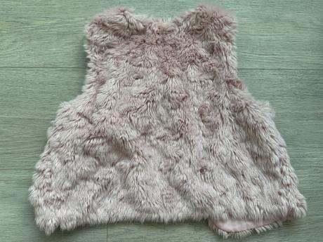 Dívčí růžová vesta h&m, vel. 134 (8-9 let), h&m,134