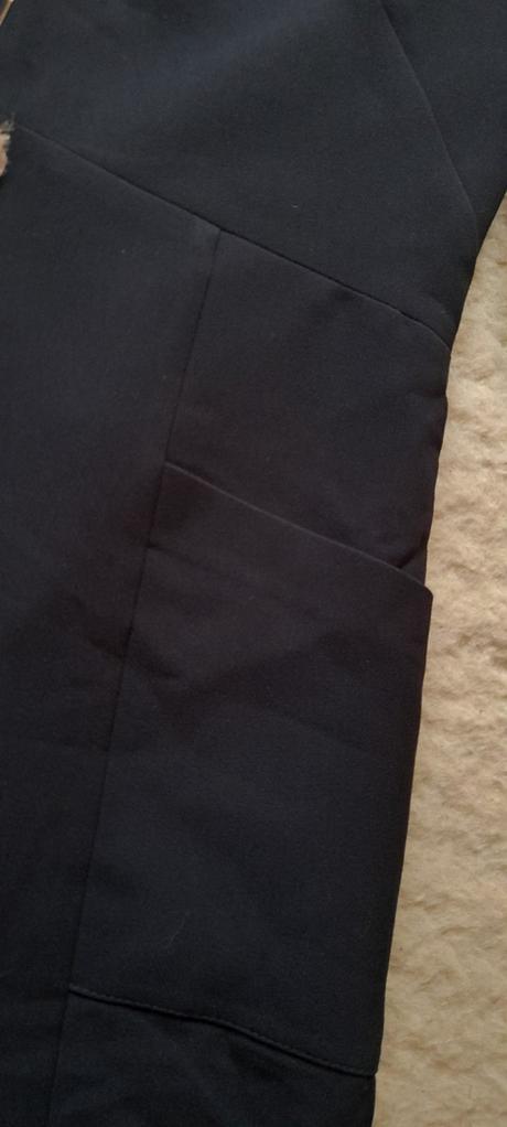 Caroll elegantní šaty s 3/4 rukávy a kapsami, xl