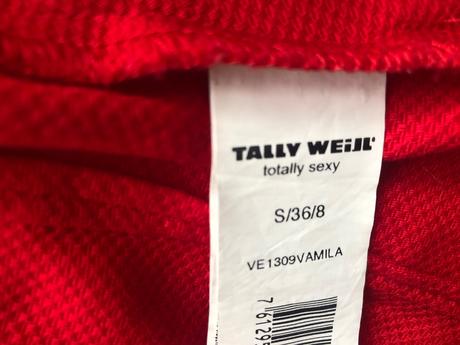 Cervene saky tally weijl 36 s, tally weijl,s
