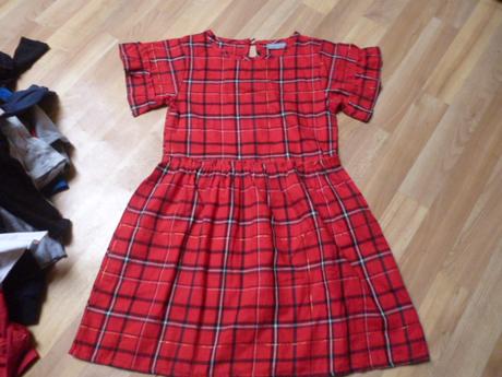 Káro šaty vel. 10-11 destination, 146