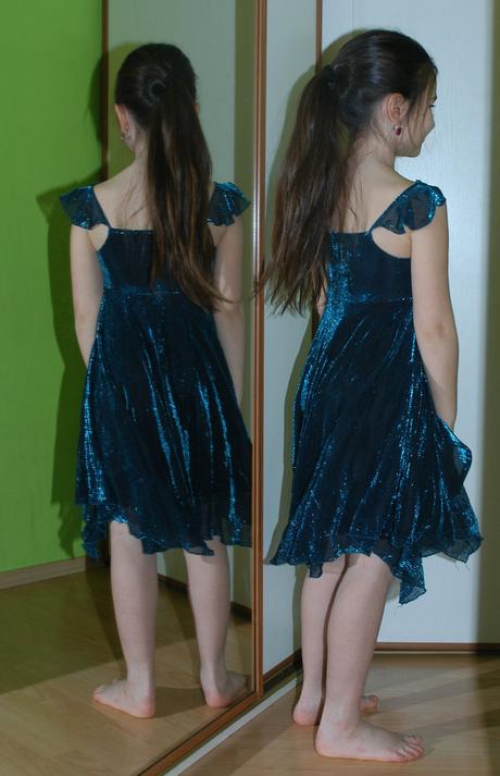 Šaty zelené vada - lesní víla, rebelka, fiona..., 