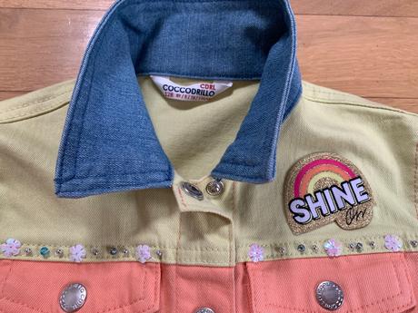 Džínová bunda, coccodrillo,128