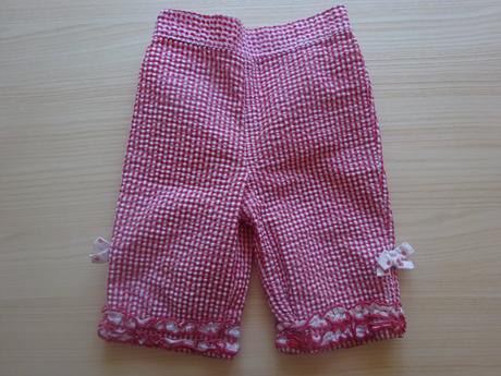 Letní kalhoty s volánky, vel. 80, 80