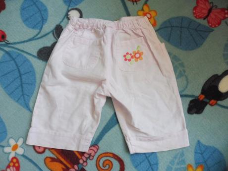 Tříčtvrteční kraťasy, mothercare,80