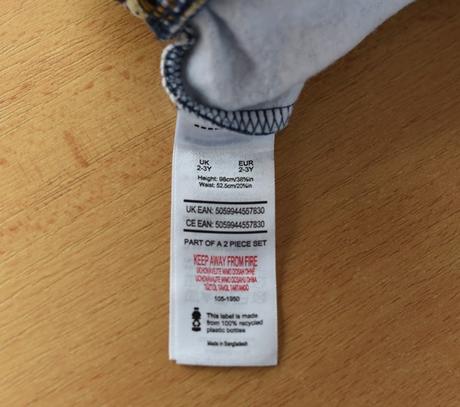 Tepláky vel. 2 - 3 roky, f&f,98