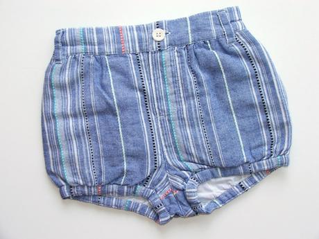 K412 modré pruhované šortky vel. 2 roky, gap,92