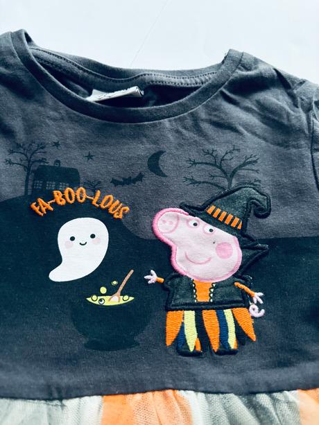 Ob/ šaty halloween - v.5/6 let,