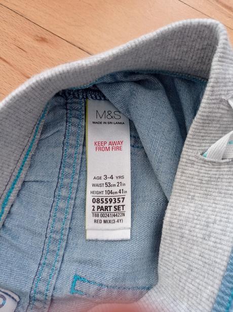 Kraťasy plátěné, riflové 104, f&f,104