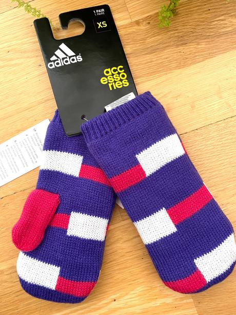 Adidas nové luxusní dívčí rukavice xs 6-8r, adidas,xs
