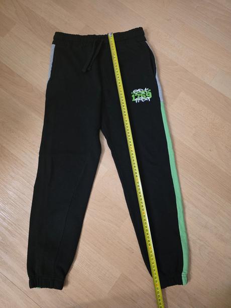 Tepláky jogger černé sinsay, sinsay,140