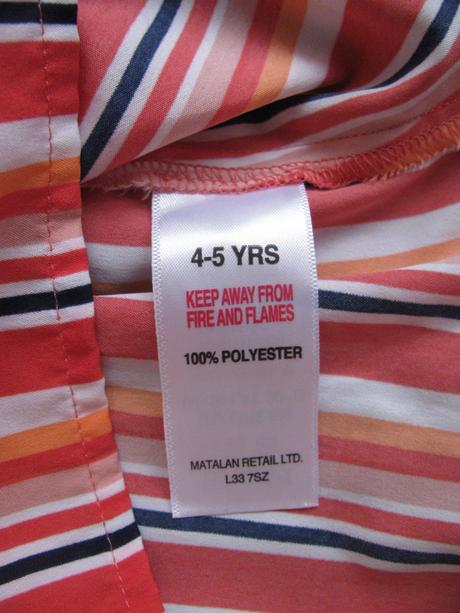 Letní barevná dívčí tunika, halenka, matalan,110