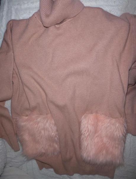 Sada - svetru vel.m-l + bot vel.38 - chlupáčkové, m