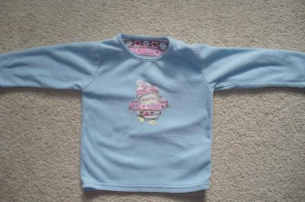 Fleecová mikinka, 98