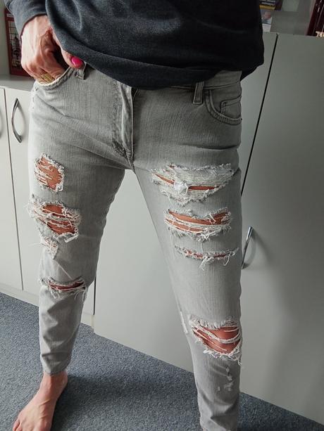 Rifle zn."zara basic dept" vel."34 i větší vel", zara,34