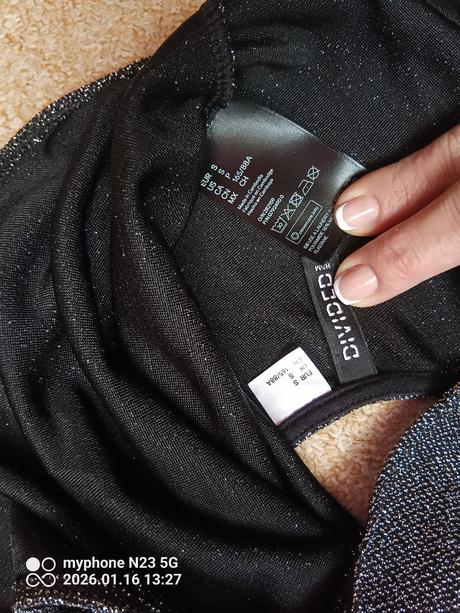 Dámské body zn."h&m divided" vel."s", h&m,s