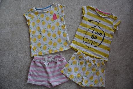 Letní pyžama s ovocem, next,116