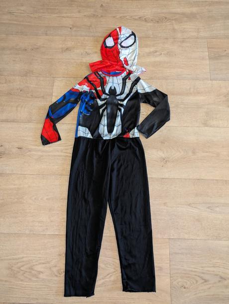 Karnevalový kostým spiderman vel. 6 - 7 let,