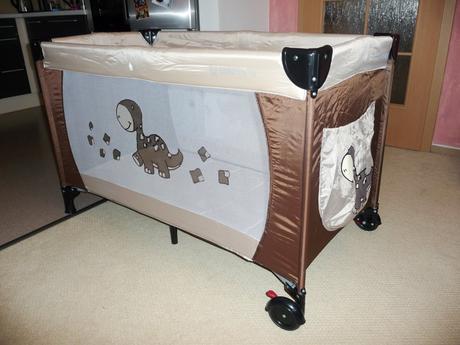Cestovní postýlka coto baby samba dino, šířka (cm): 120,délka (cm): 60